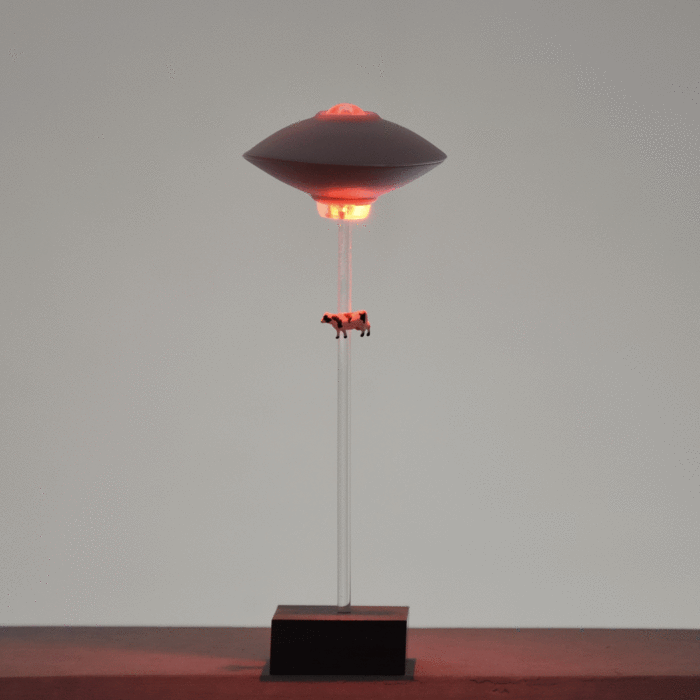 UFO Lamp | Cow Abduction